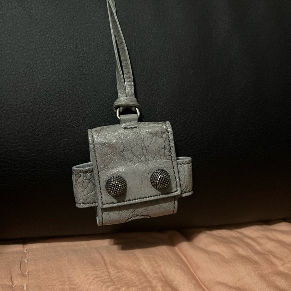 Balenciaga Gray Airpod Case